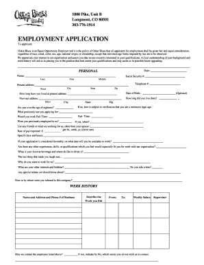 Oskar Jobs  Form