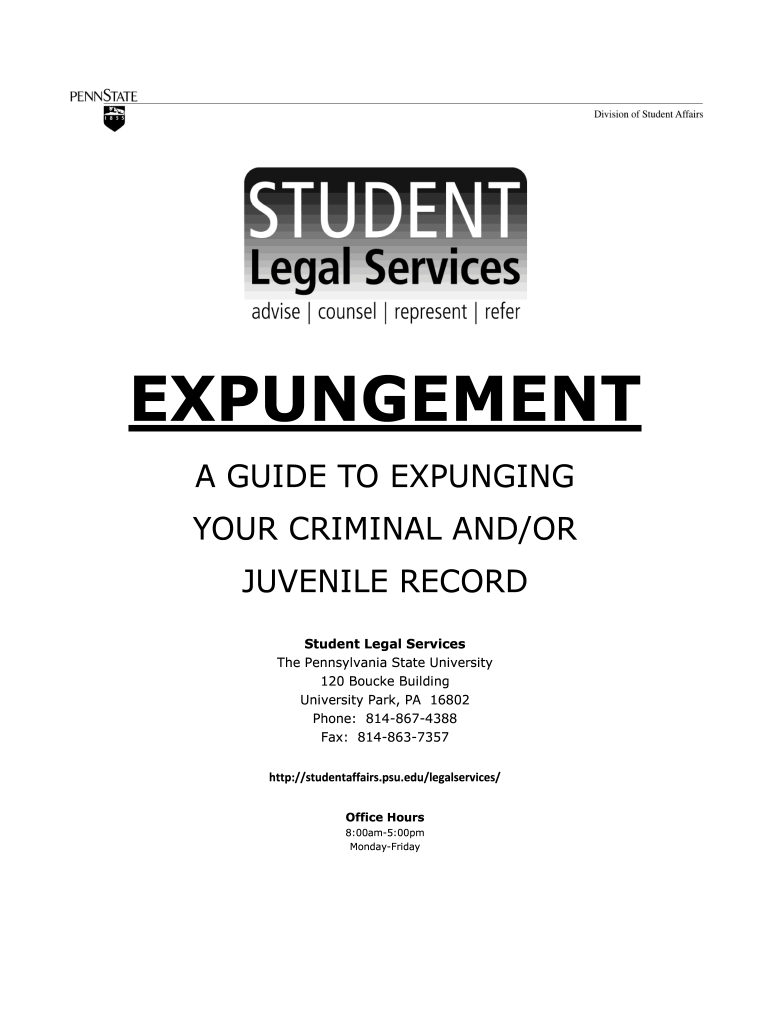  Expungement Information Student Affairs Penn State University Studentaffairs Psu 2015-2024