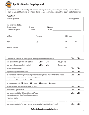 Gorick Employment Application PDF Gorick Construction Co , Inc  Form