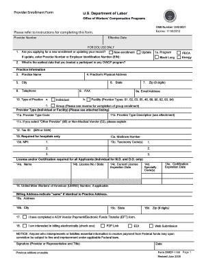 Omb Number 1240 0021 Form