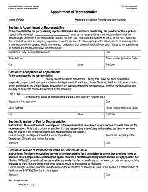 Department of Health and Human Services Form 0938 0950