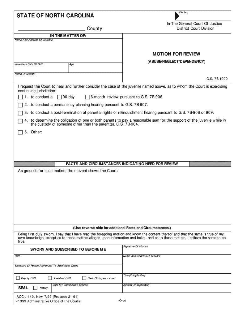 Aocj140  Form