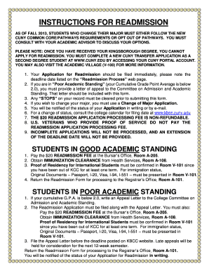 Kbcc Readmission  Form