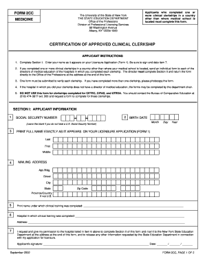 Form 2cc