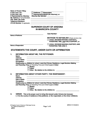 Superiorcourt Maricopa - Fill Out and Sign Printable PDF Template | signNow