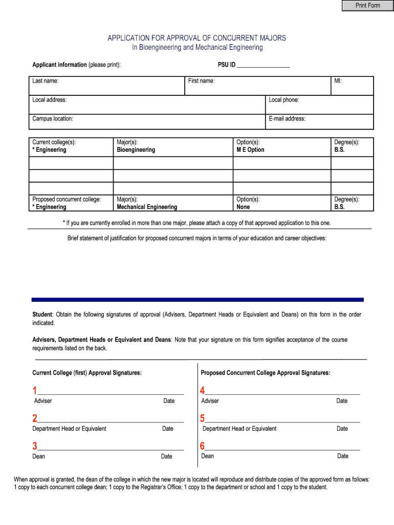 Application PDF Department of Bioengineering  Form