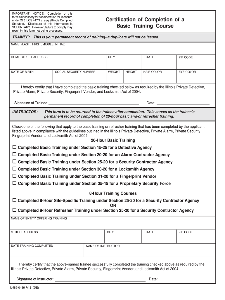  Deacons Training Completion Certificate PDF 2012-2024