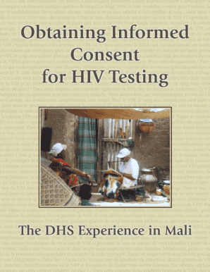 Obtaining Informed Consent for HIV Testing QRS4 Measure DHS