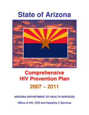 State of Arizona Arizona Department of Health Services Azdhs  Form