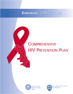 STIChicagoComprehensiveHIVPrevention PDF City of Chicago Cityofchicago  Form