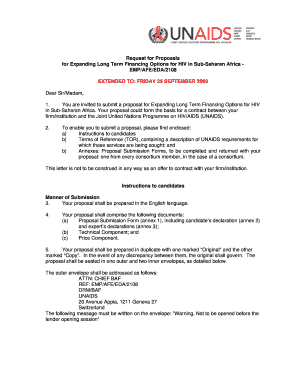 For Expanding Long Term Financing Options for HIV in Sub Saharan Africa EMPAFEEDA2108  Form