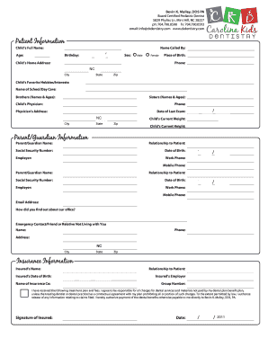 Download Patient Forms