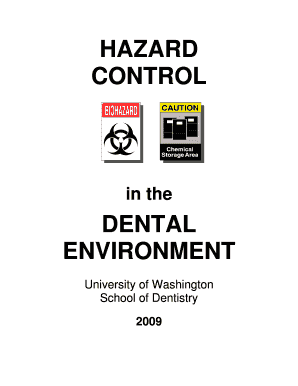 HAZARD CONTROL UW Departments Web Server University of Depts Washington  Form