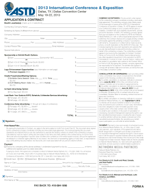 Order Form Network Media Partners