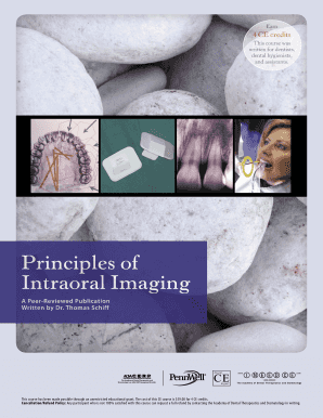 Principles of Intraoral Imaging  Form