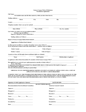 Application Full Name Form