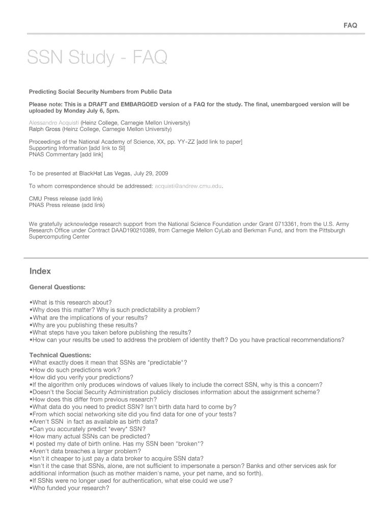 Face Recognition Study CMU Heinz College Carnegie Mellon  Form