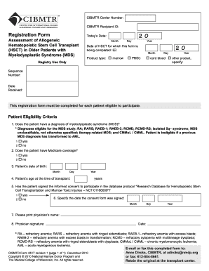 CMSMDS Subject Registration Form PDF Center for International