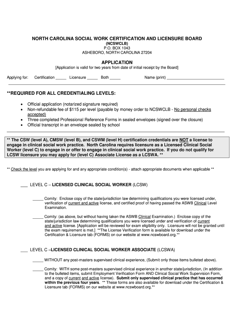 Ncswclb  Form