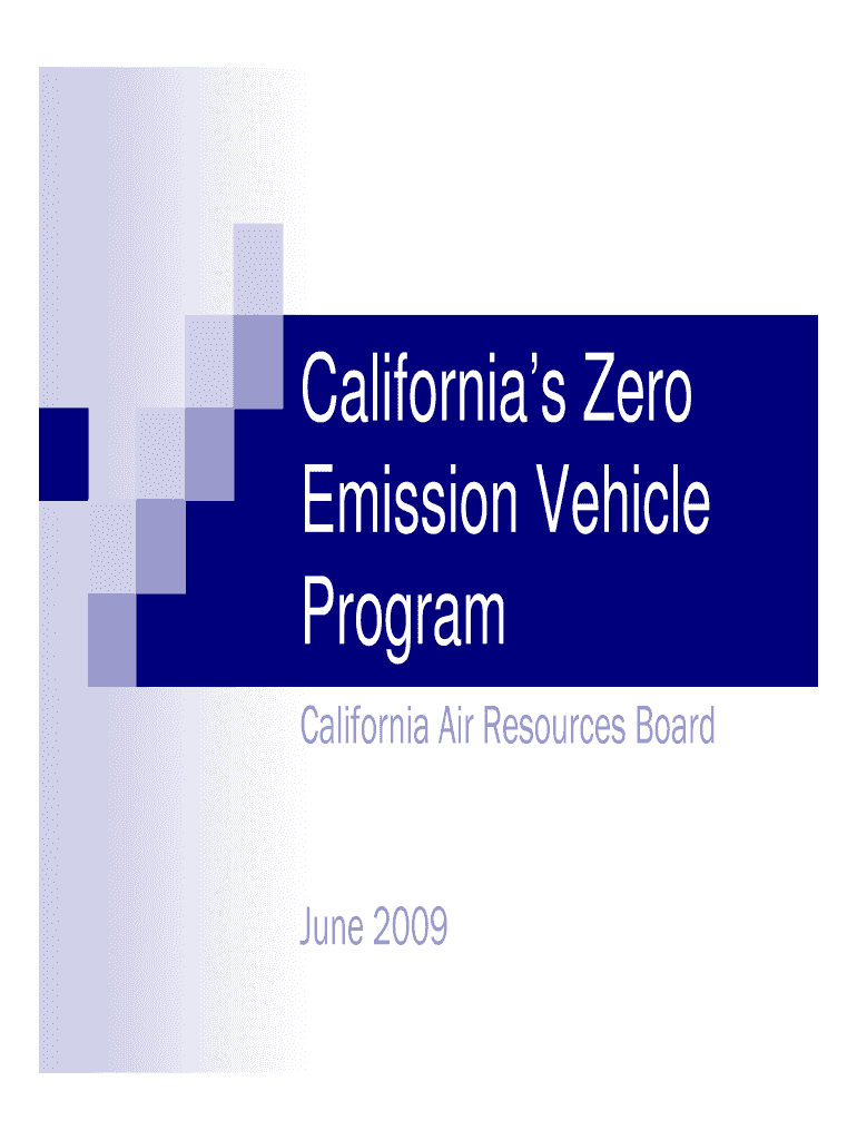 Californias Zero  Form
