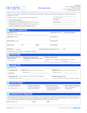 IRA EZ Starter Kit Self Directed IRA  Form