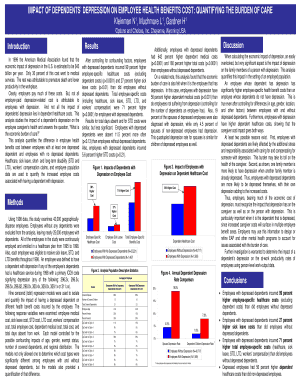 IMPACT of DEPENDENTS&#039; DEPRESSION on HCMS Group  Form