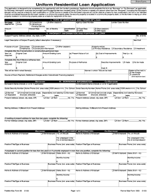 Freddiemac Form 65 PDF Form Online