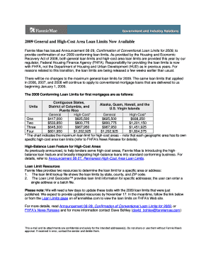 General and High Cost Area Loan Limits Now Available Alta  Form