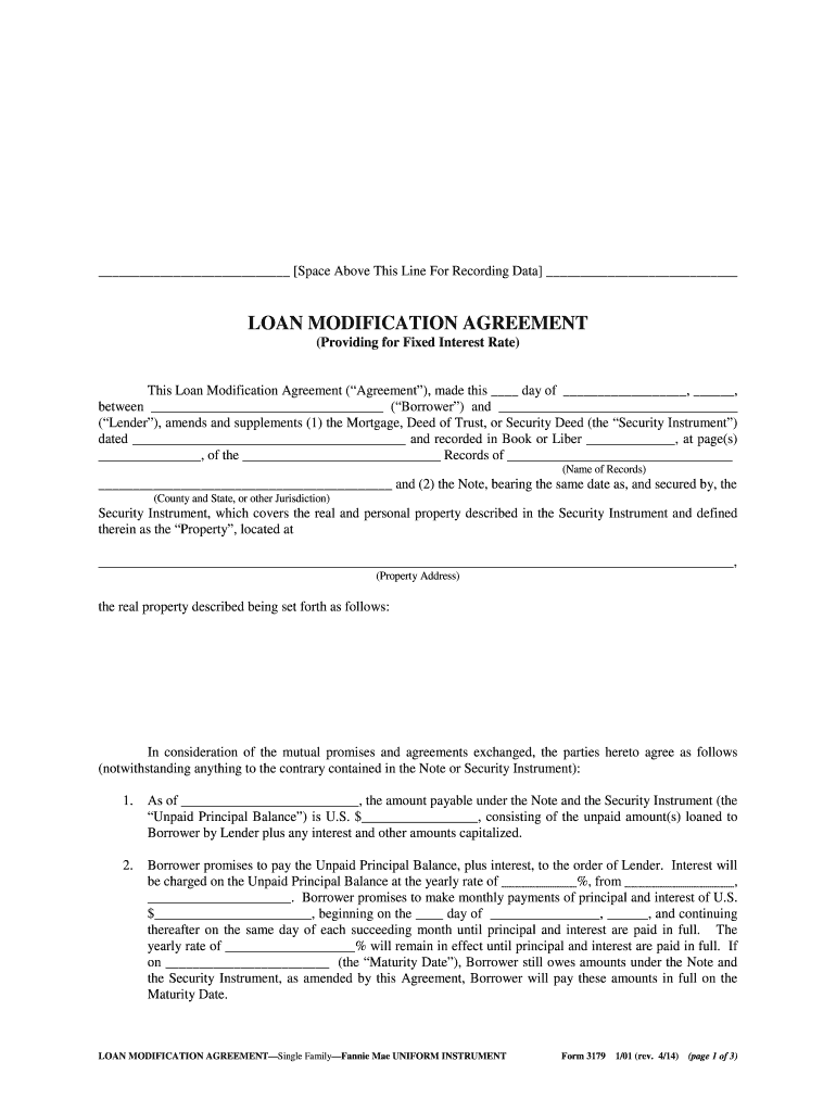 Fannie Mae Form 3179