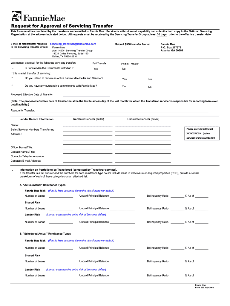  Form 629 2008-2024