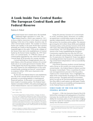 The Look inside Two Central Banks St Louis Fed Federal  Form