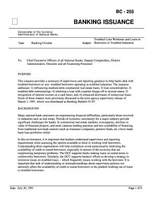 BANKING ISSUANCE  Form