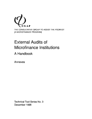 The CONSULTATIVE GROUP to ASSIST the POOREST  Form