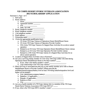 Dsva Form