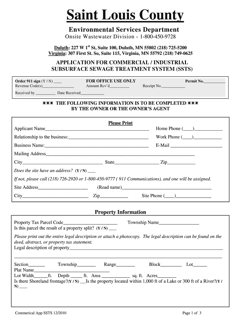 CREDIT ACCOUNT APPLICATION FORM and TERMS of TRADING Stlouiscountymn