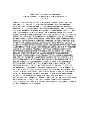  &amp;#39;GEORGIA STATUTORY SHORT FORM Nrc Pad 2006-2024