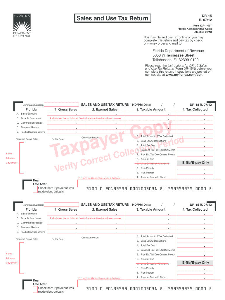 Florida Sales Tax Complete with ease airSlate SignNow