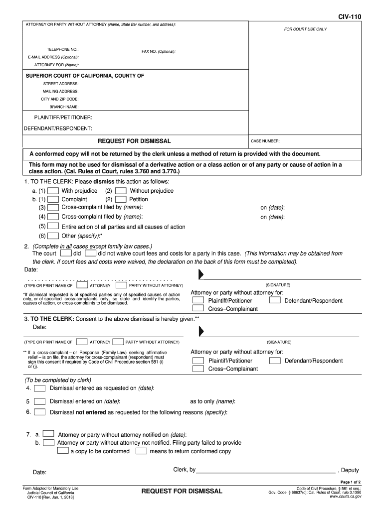 Get and Sign Civ 110 2013-2022 Form