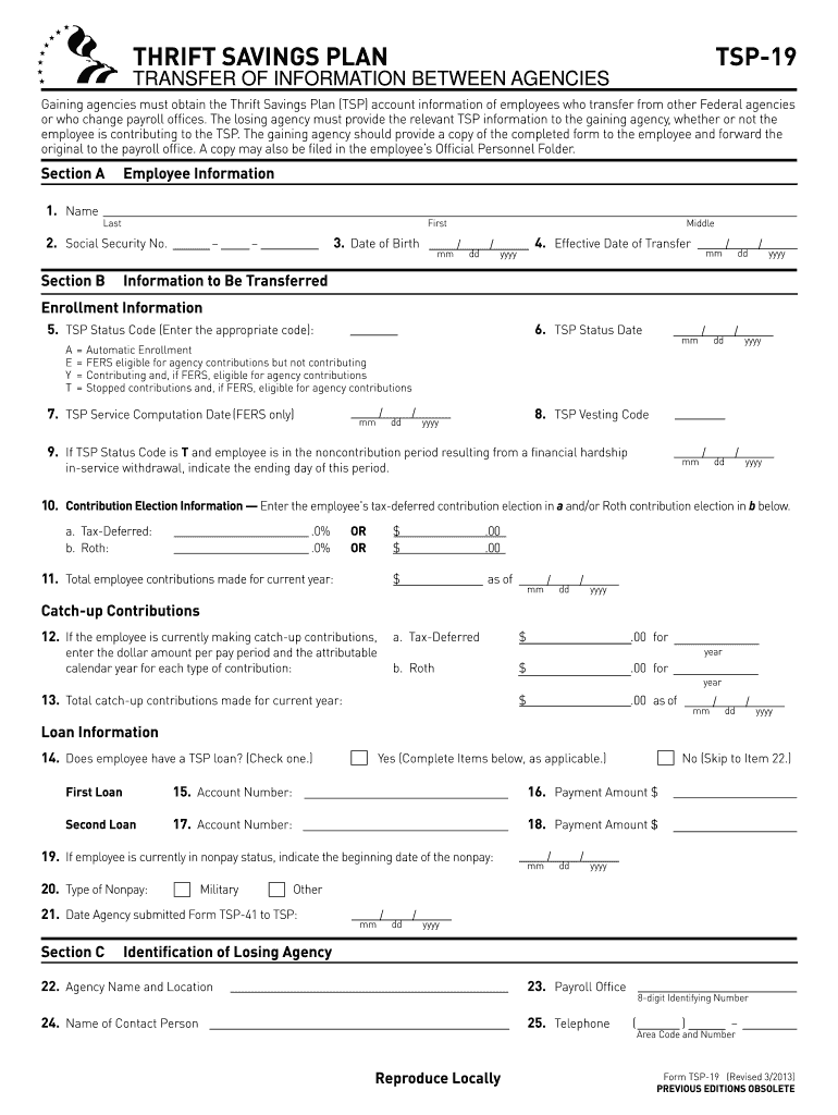  Tsp 19 Fillable PDF 2013