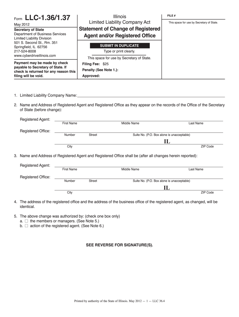 Get and Sign Llc 1 36 1 37 2012-2022 Form