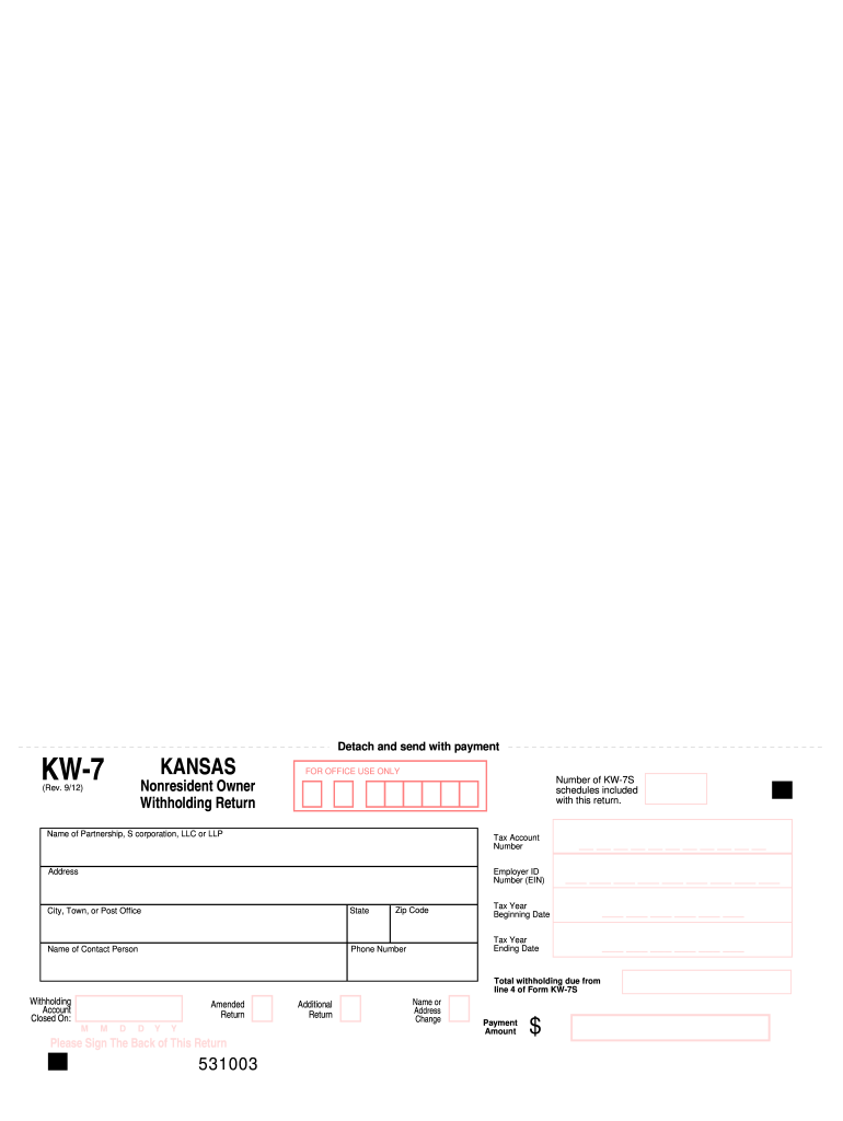 Kw 7 Kdol Form