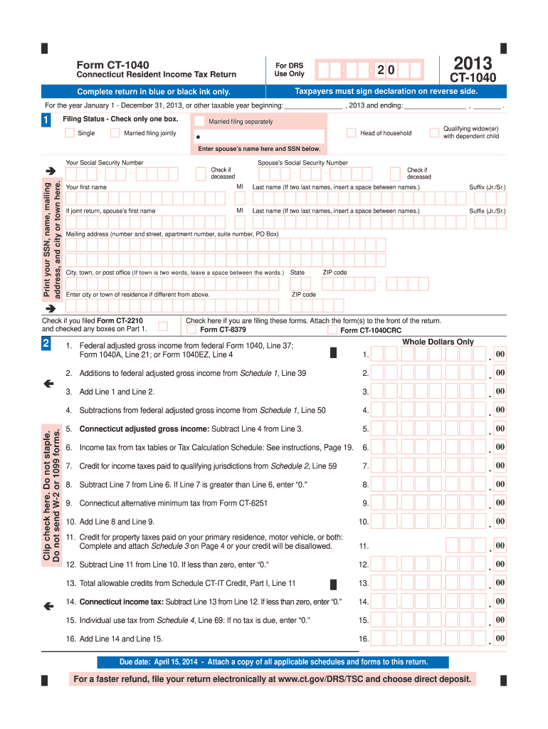  Connecticut Tax Form 2020