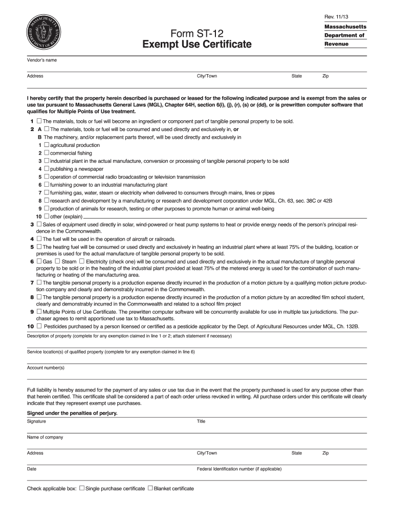  Ma St 12 Form 2013-2024