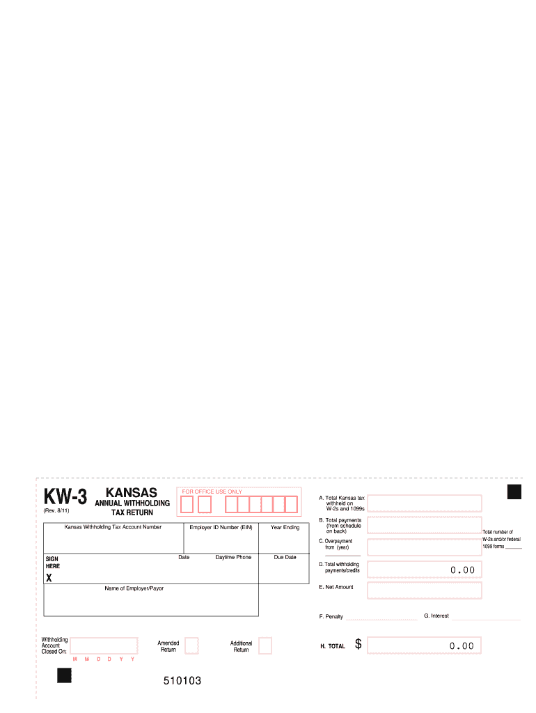  Form Kw 3 2011