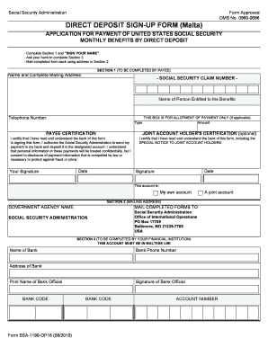 Ssa 1199 Form