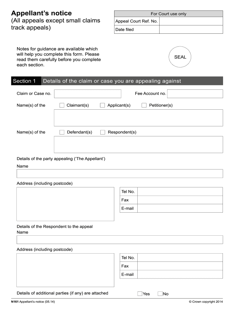 N161  Form