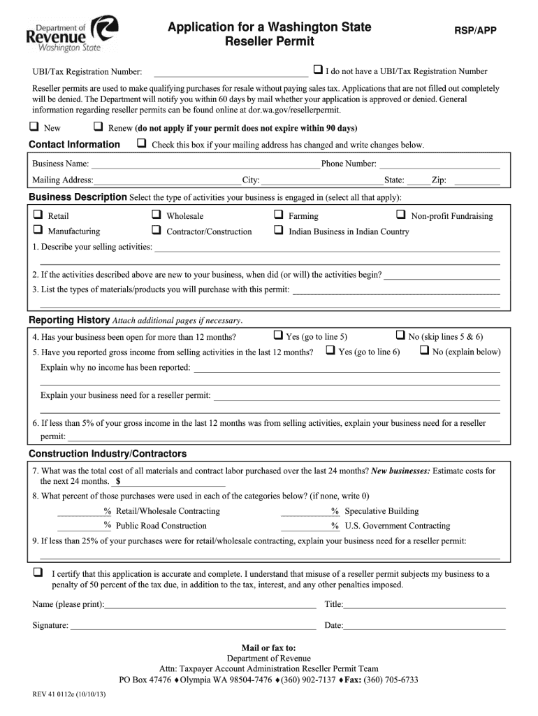 washington state trip permit example