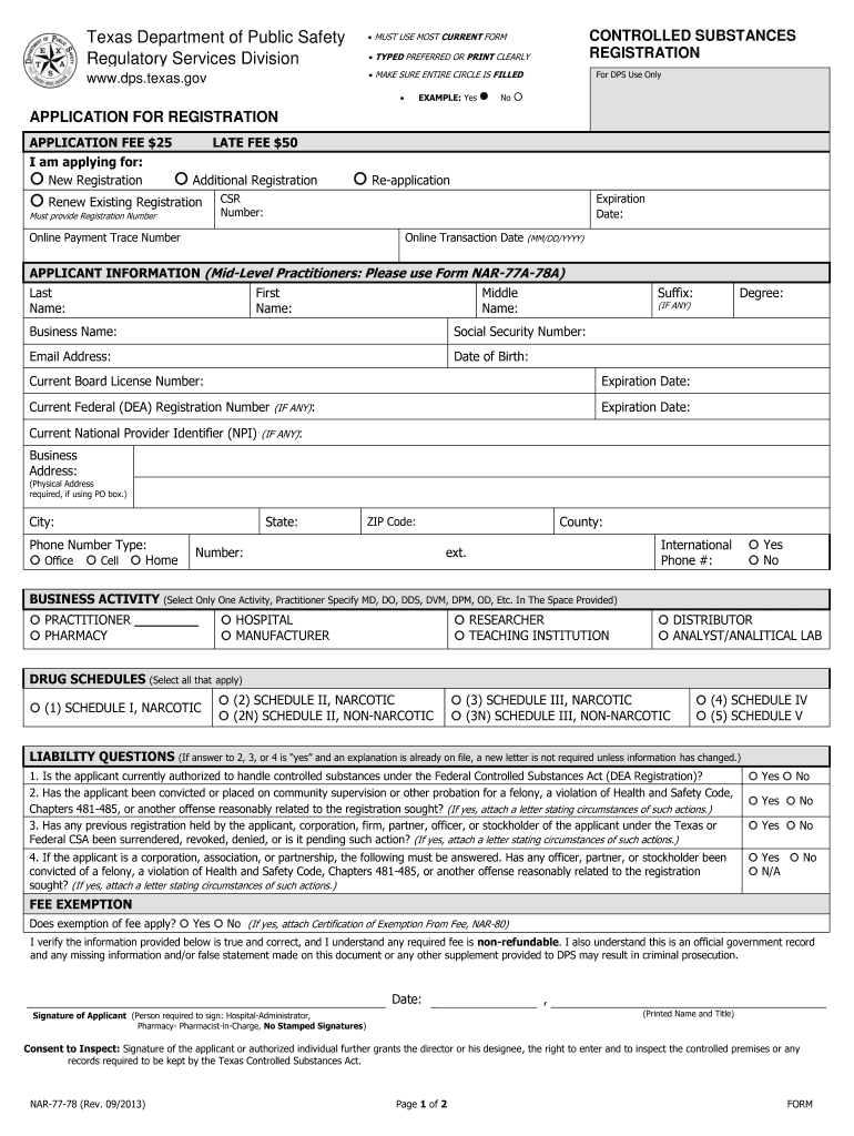 Texas Substance 20132024 Form Fill Out and Sign Printable PDF