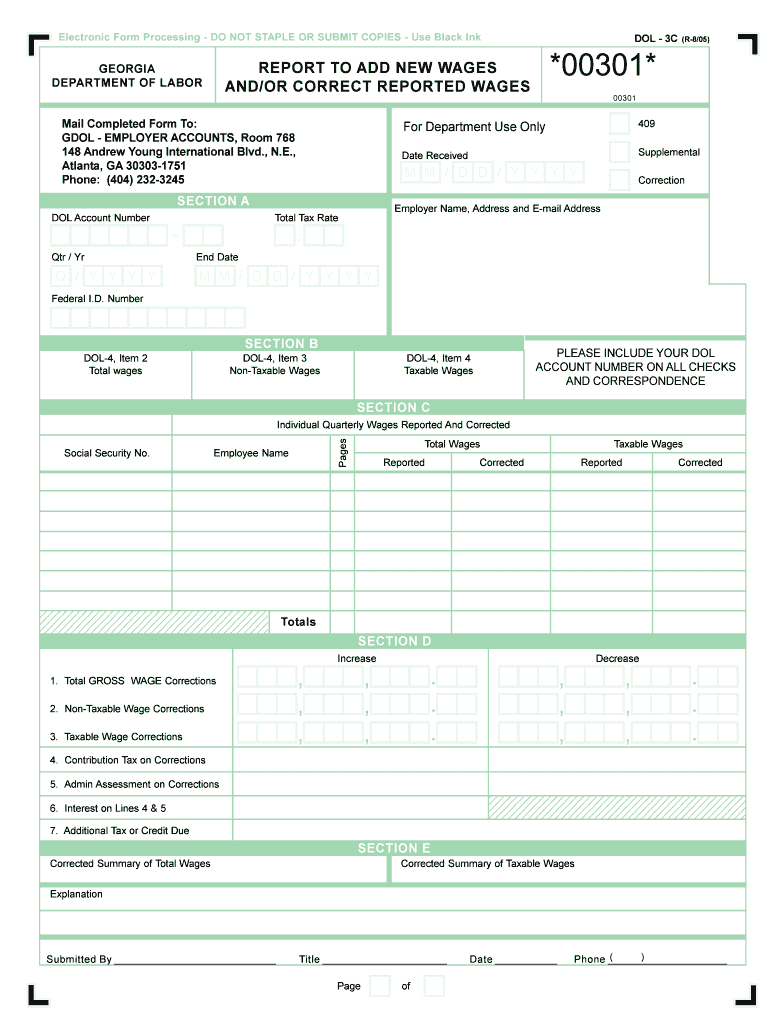 Dol 3c  Form