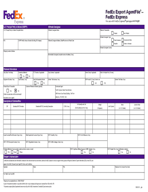 Fedex Airbill Form Pdf Fill Out And Sign Printable Pdf Template Signnow ...
